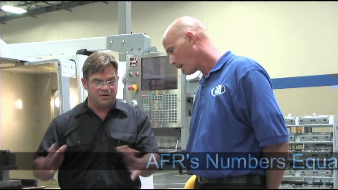 AFR's Cylinder Head Manufacturing -- Step 1