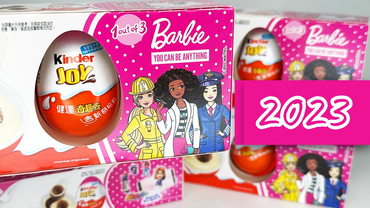 Barbie 2023 Kinder Surprise Unboxing 2 Киндер Сюрприз БАРБИ 2023 Выпуск 2 Kinder &Uuml;berraschung 23