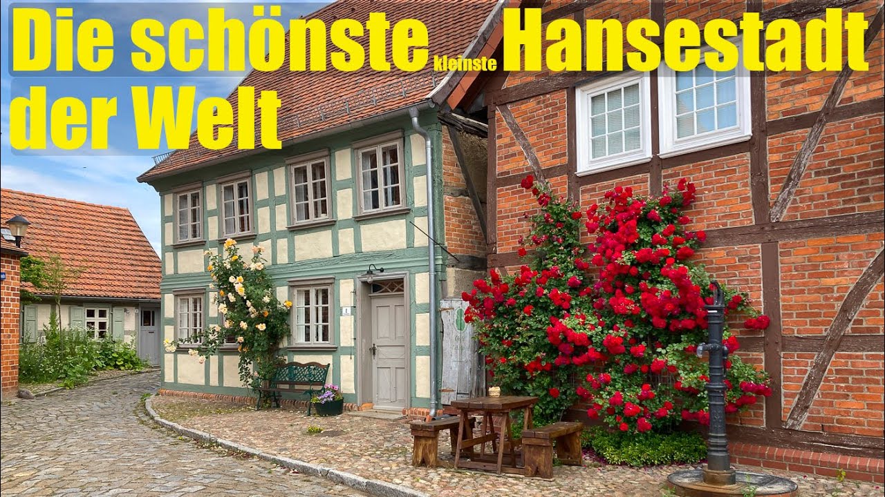Werben - Die kleinste Hansestadt der Welt an der Elbe - Mit dem Wohnmobil in Sachsen-Anhalt