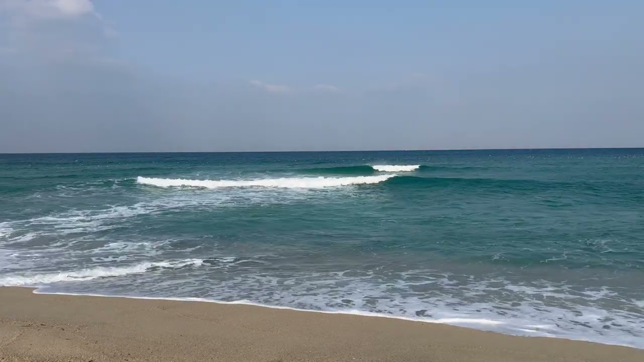 [자연음 · 파도소리] 불면증에 좋은 겨울 바다 (1시간 수면용) | Deep Sleep Ocean Waves 1 Hour