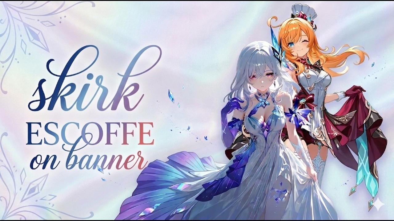 SKIRK & ESCOFFE ON BANNER |UID REVIEW | GENSHINLIVE INDIA | TARGET 1.5K SUBS |