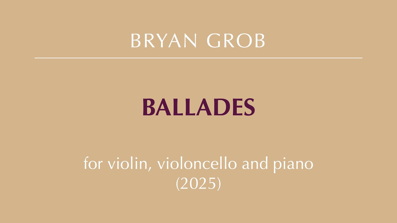 Ballades III 