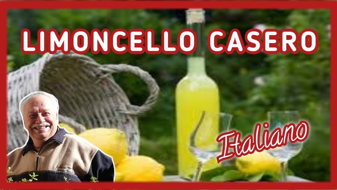 COMO HACER LIMONCELLO CASERO. RECETA ITALIANA