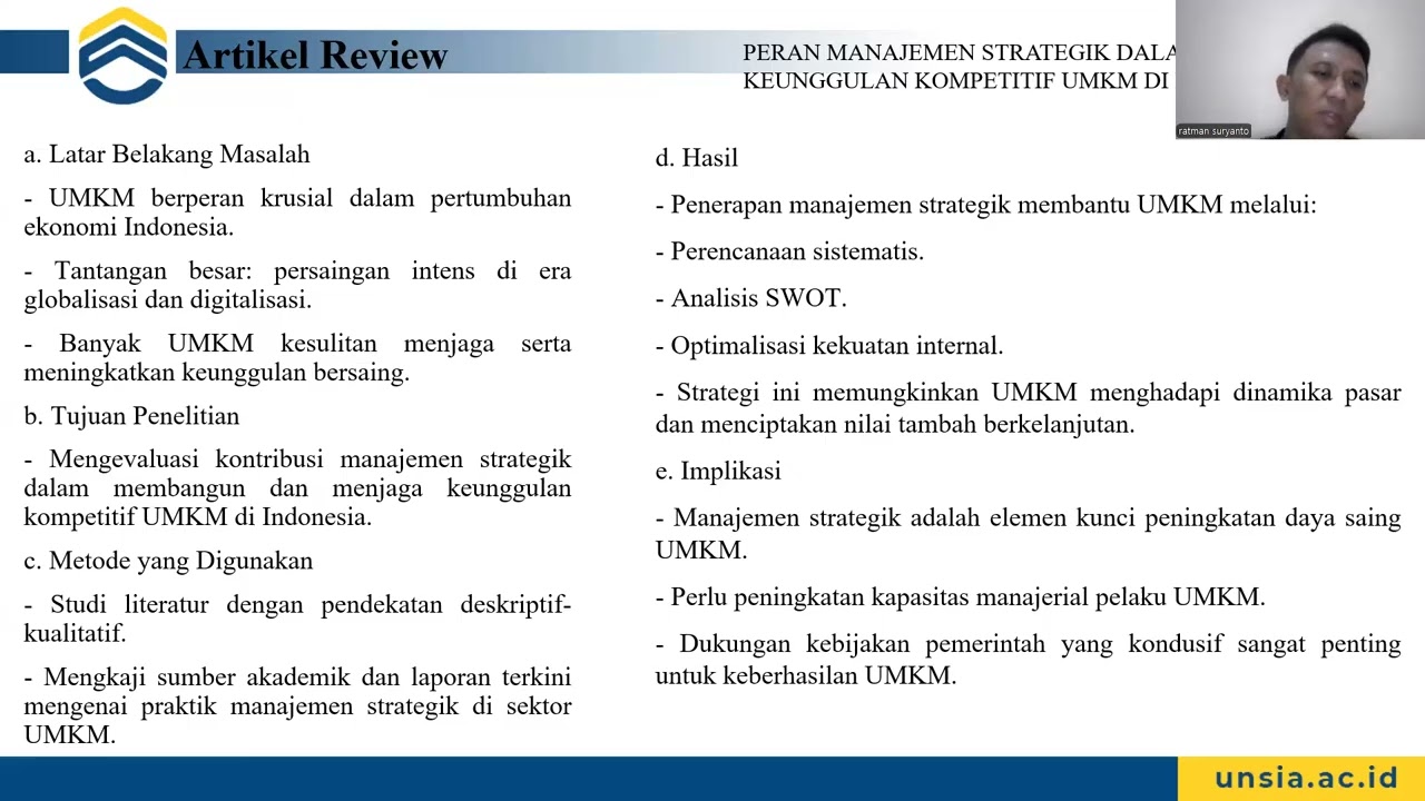 Artikel Review_UAS Manajemen Strategik