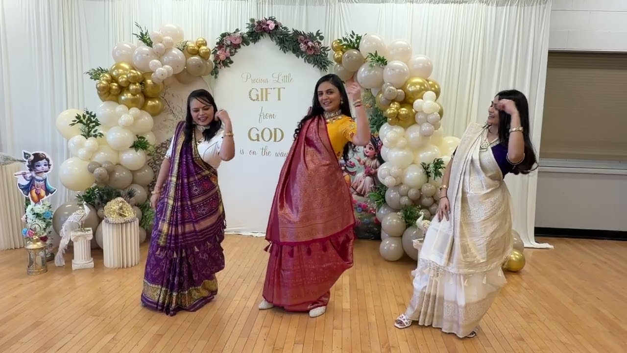 Krupa, Mayuri & Nirali’s Danace | Mansi’s Baby shower | Nitin & Mansi | Chicago, IL