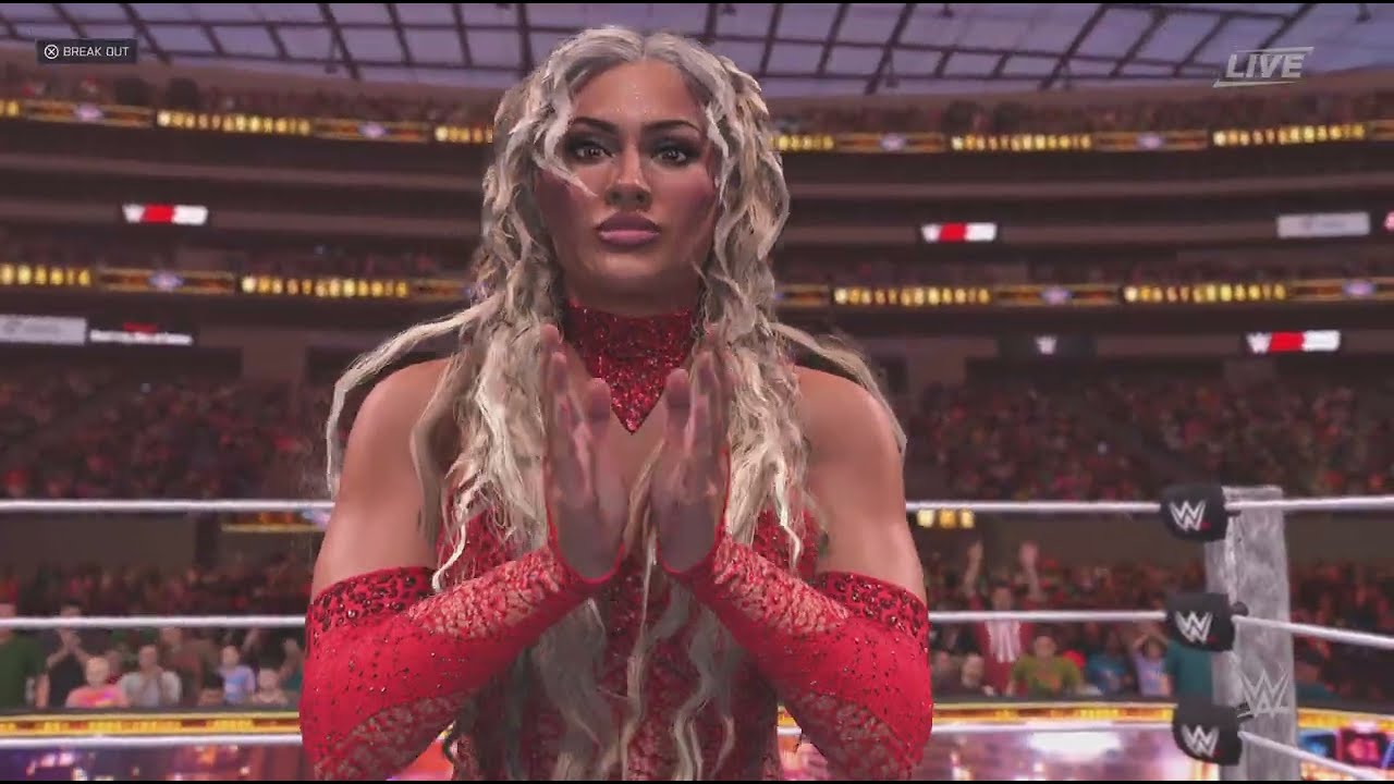 WWE 2K26-Tiffany Stratton Vs Charlotte Flair