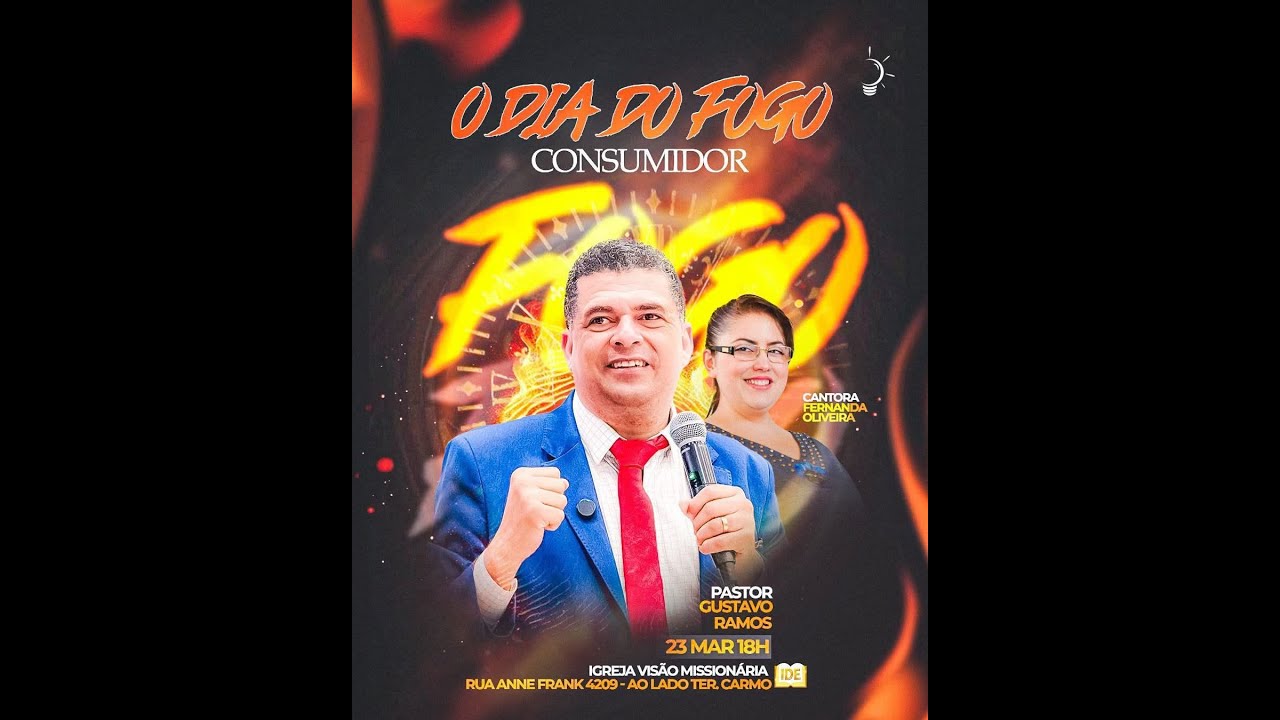 DOMINGO DO FOGO CONSUMIDOR // PR. Gustavo Ramos