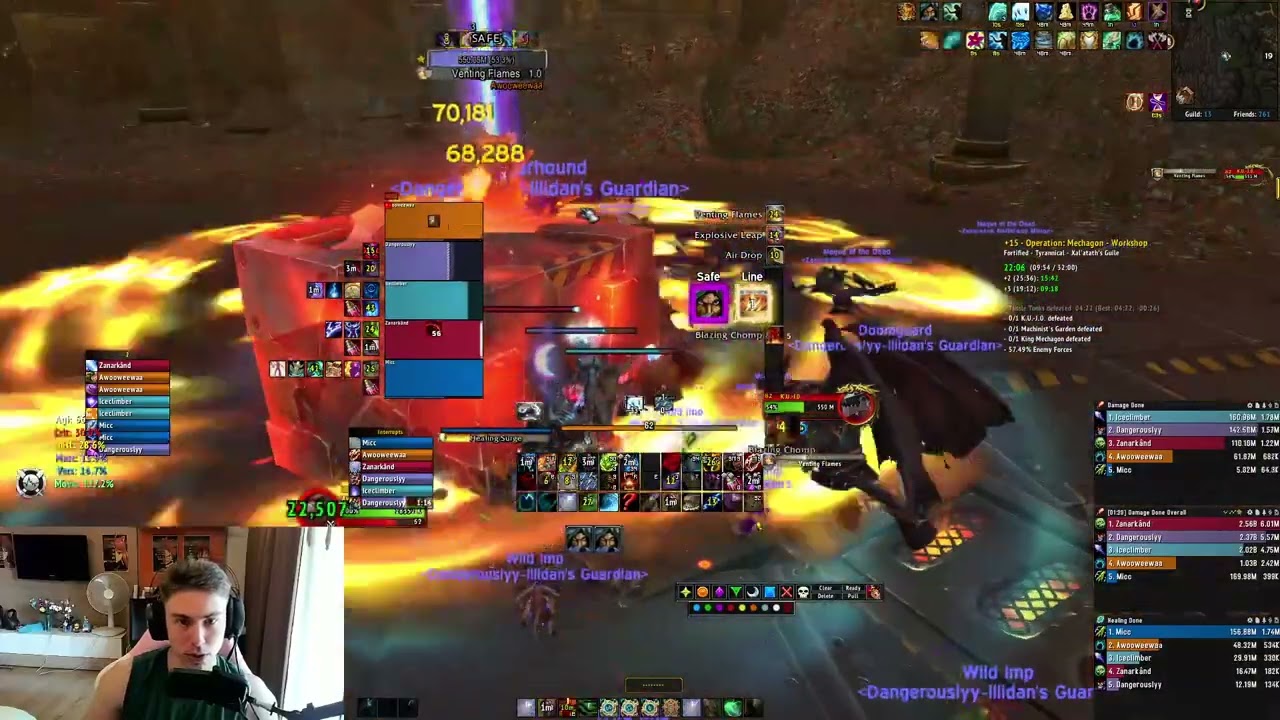 Guardian druid meta tank?! Tanking +15 Workshop soloing the last boss without a healer