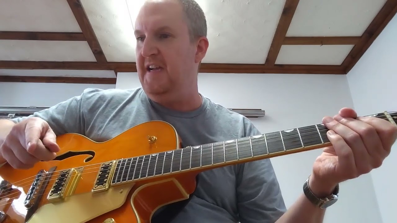 Gretsch G5420TG - Sound demo of a beautiful orange tone machine.