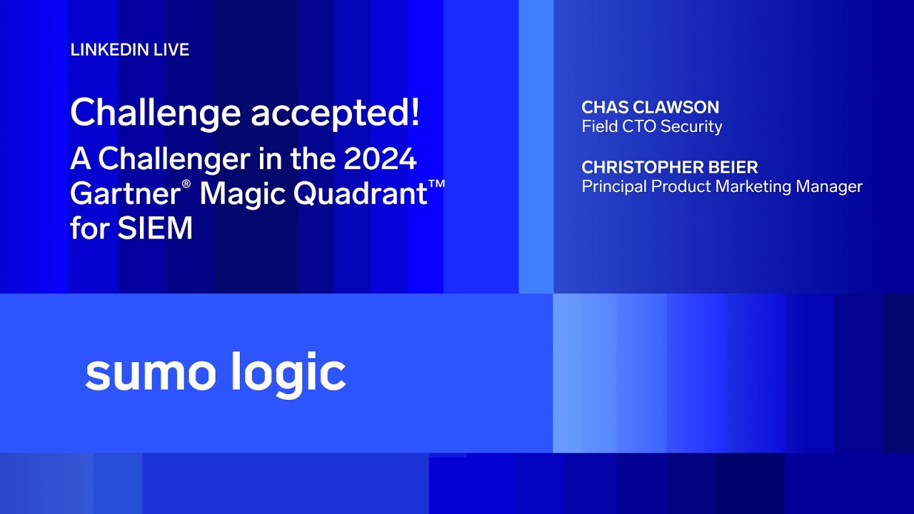 2024 Gartner® Magic Quadrant™ for SIEM - Challenge Accepted!