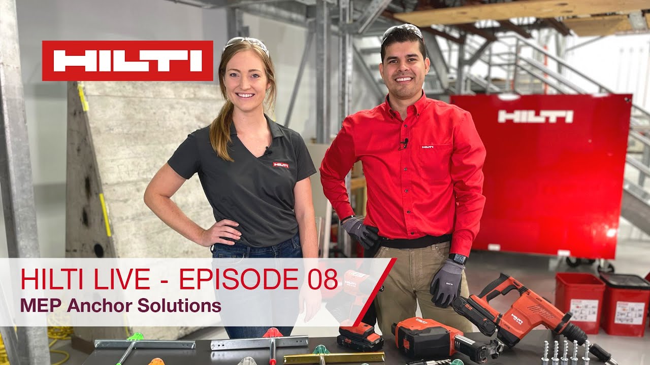 Hilti LIVE - Episode 08 - MEP Anchor Solutions