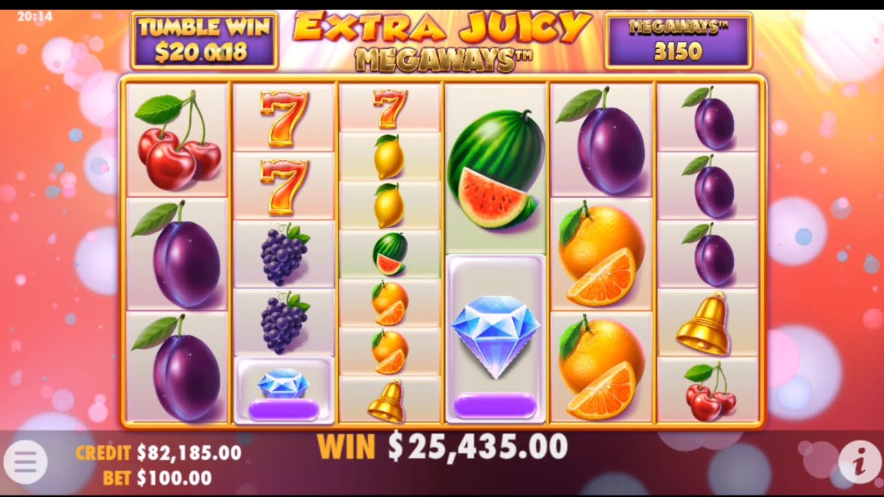 EXTRA JUICY MEGAWAYS!! SLOT BIG WIN!!PRAGMATIC PLAY!!✌️✌️