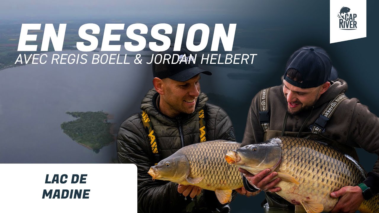 En session sur le célèbre Lac de Madine avec Régis Boell et Jordan Helbert !