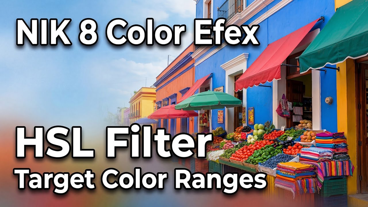 HSL (DxO) in Nik 8 Color Efex | Control Hue, Saturation, Luminance and Uniformity