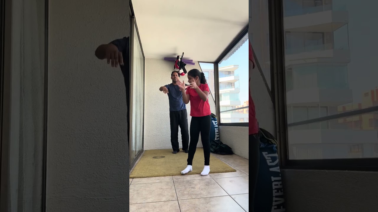 Day 45 | Father–Daughter 5-Min Core Workout 🔥