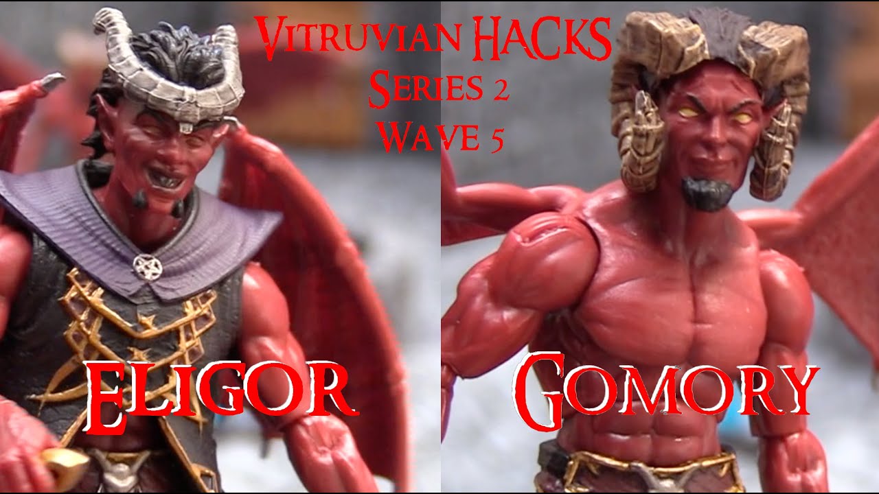 DIAGNOSTIK80'S REVIEWS - BOSS FIGHT STUDIO VITRUVIAN HACKS WAVE 5: ELIGOR & GOMORY!!