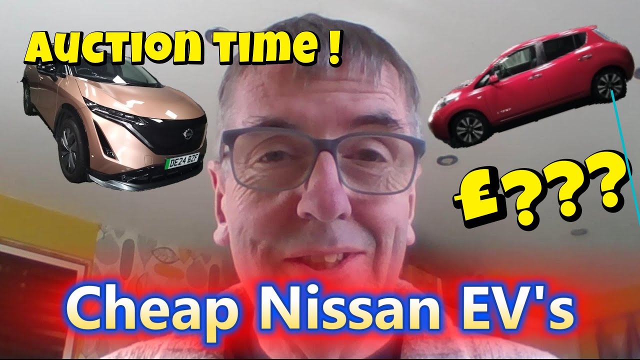 Score a Bargain: Nissan EVs Going Cheap at UK Car Auction!