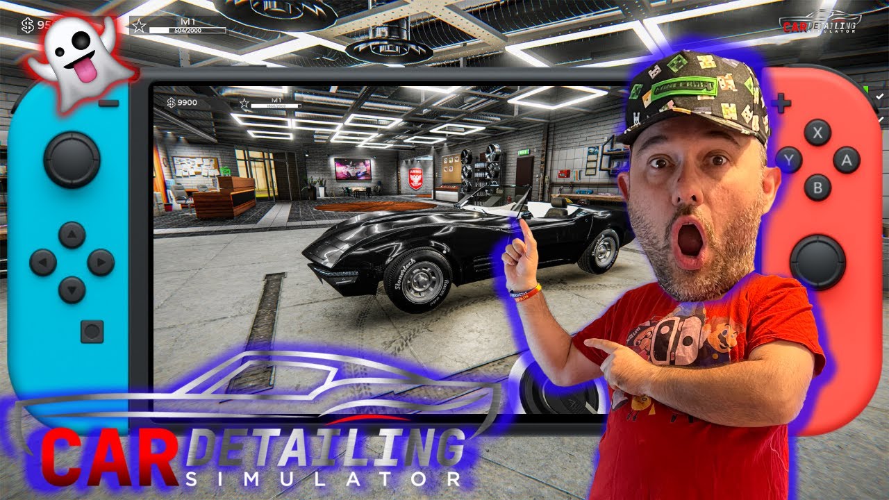 CAR DETAILING SIMULATOR NINTENDO SWITCH 🚗 ESPAÑOL MERECE LA PENA ME LO COMPRO ?