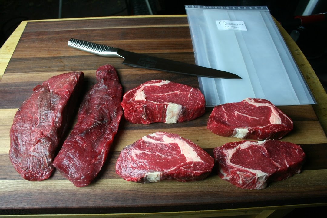 Fleischreifung im Reifebeutel - Dry Aging zuhause