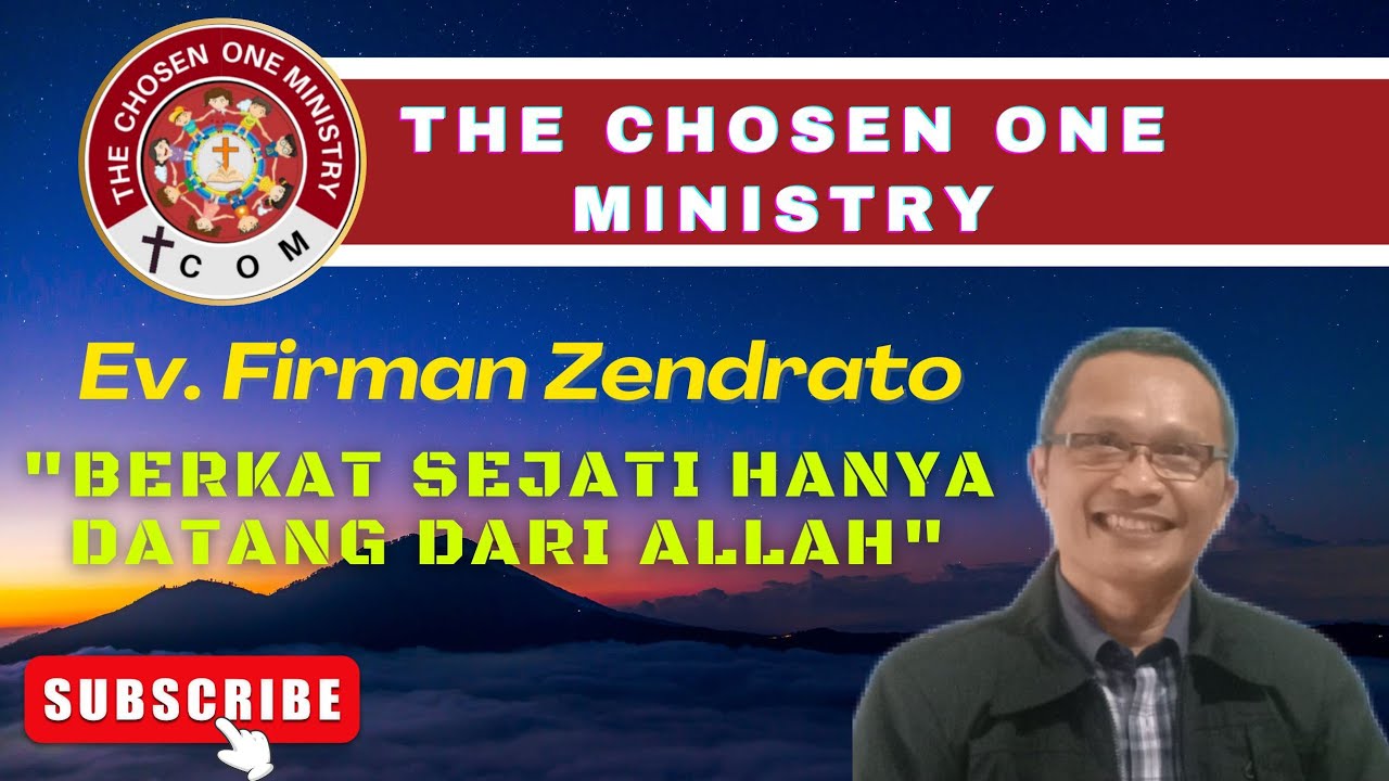 THE CHOSEN ONE MINISTRY  