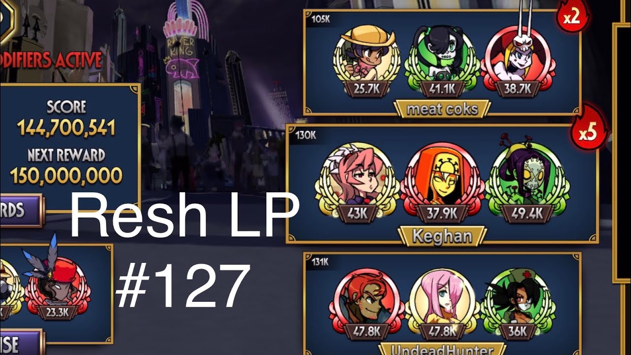 Resh LP #127: Titanic Bounty (Viva La Fiesta) - Skullgirls Mobile