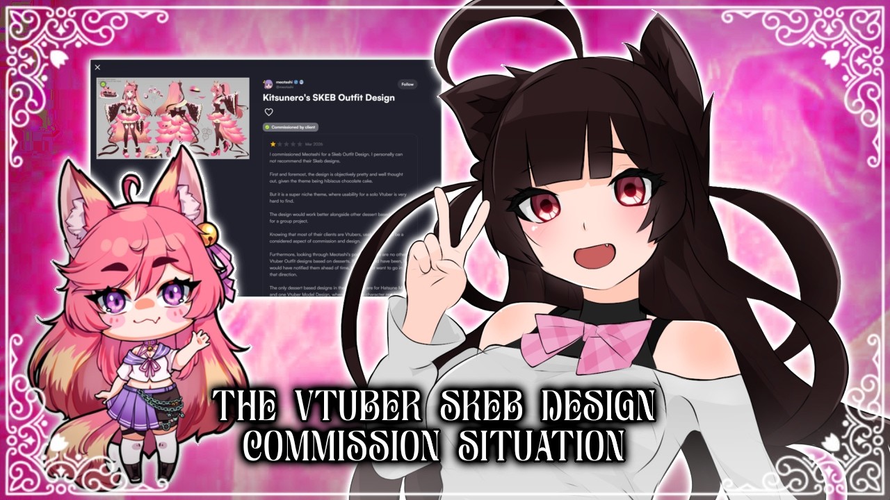 SKEB DESIGN REVIEW BOMB🔥 Commissioner left 1 star review because they didn't like 
