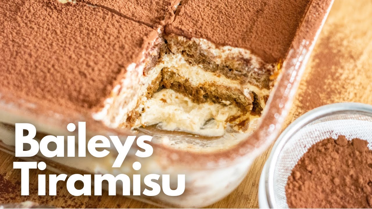 THE BEST TIRAMISU! | Irish Cream Tiramisu