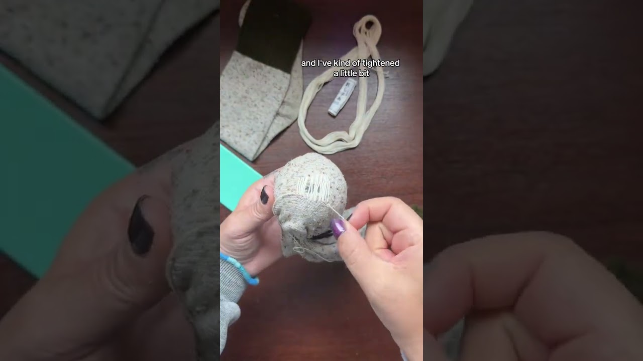 How to Mend a Sock with Darning