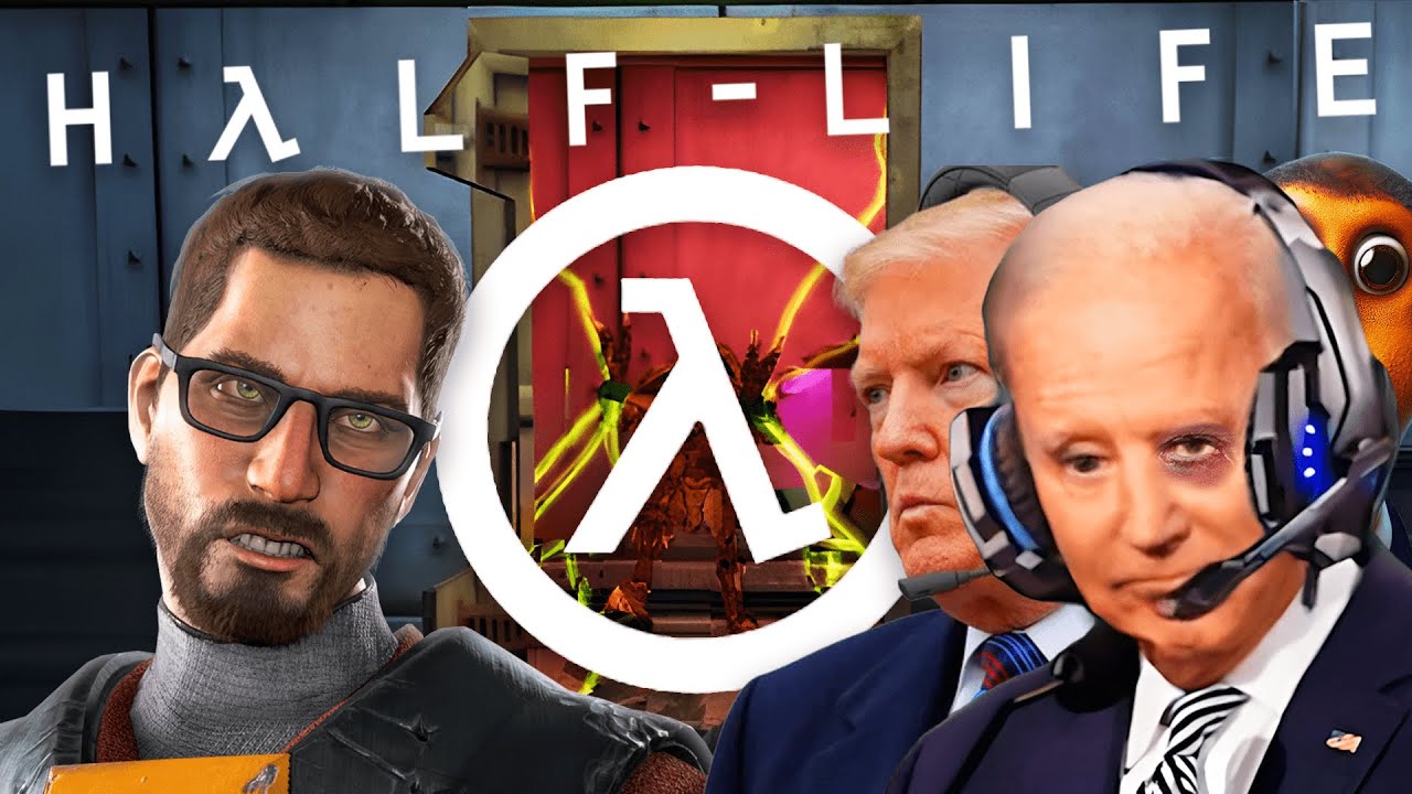 US Presidents Play Half-Life With Gordon Freeman