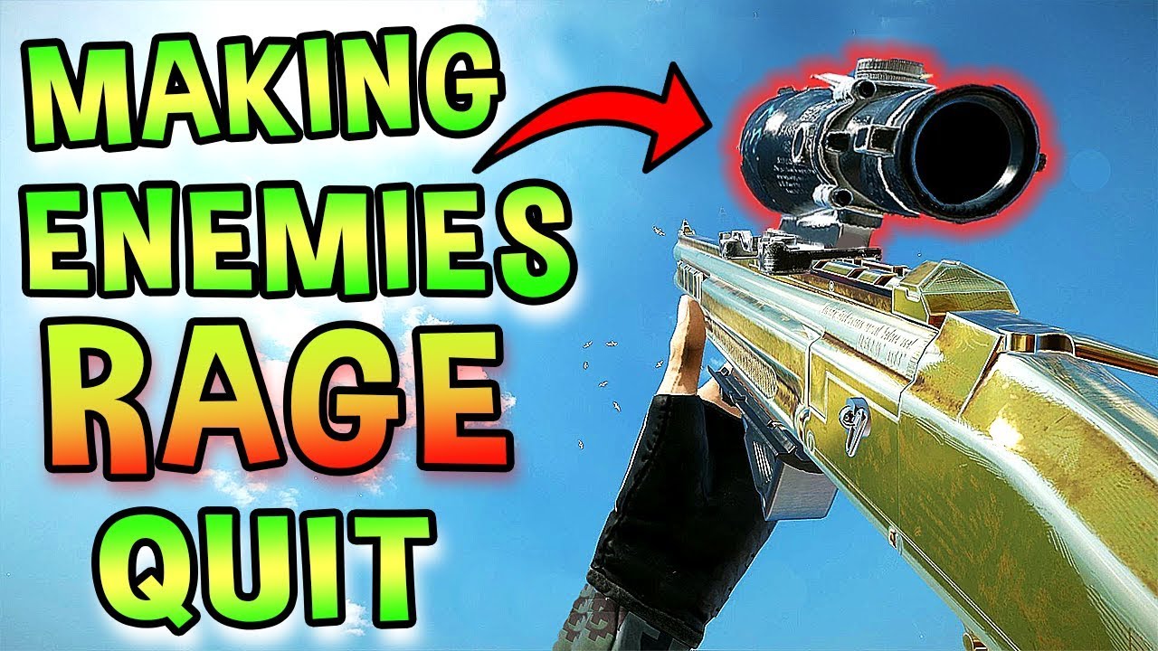 Using the new BOSG ACOG to make enemies rage quit in Rainbow Six Siege...