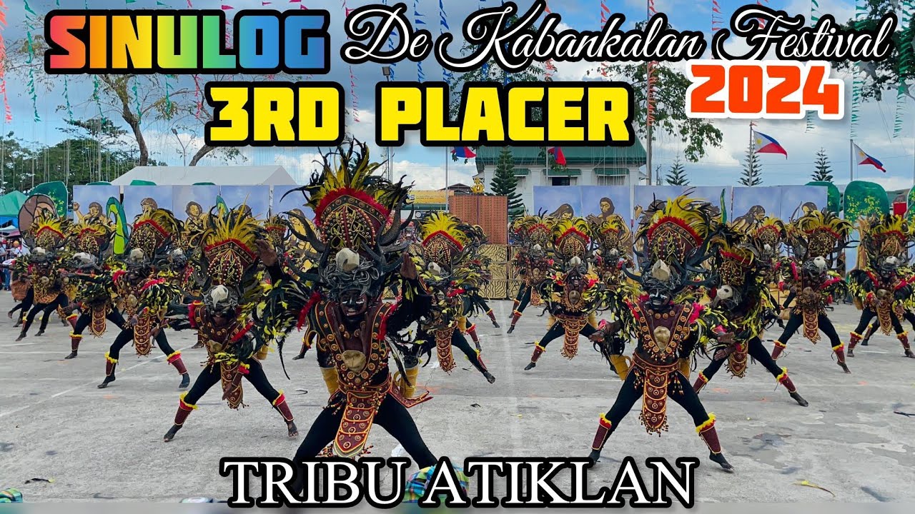 TRIBU ATIKLAN of Brgy. Binicuil | SINULOG DE KABANKALAN 2024 | Philippines 🇵🇭