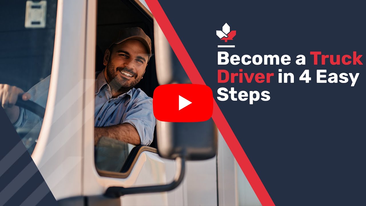 Become a Truck Driver in 4 Easy Steps