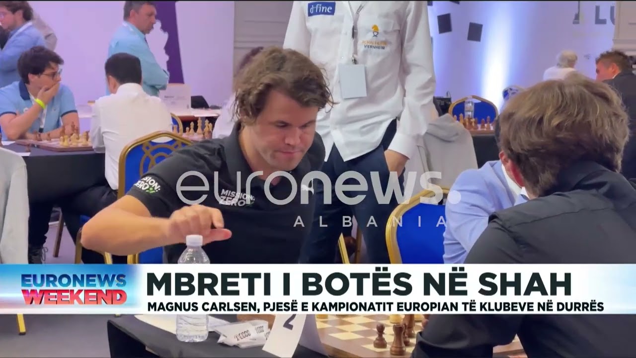 Mbreti i botës në Shah! Magnus Carlsen, pjesë e Kampionatit Europian të Klubeve në Durrës