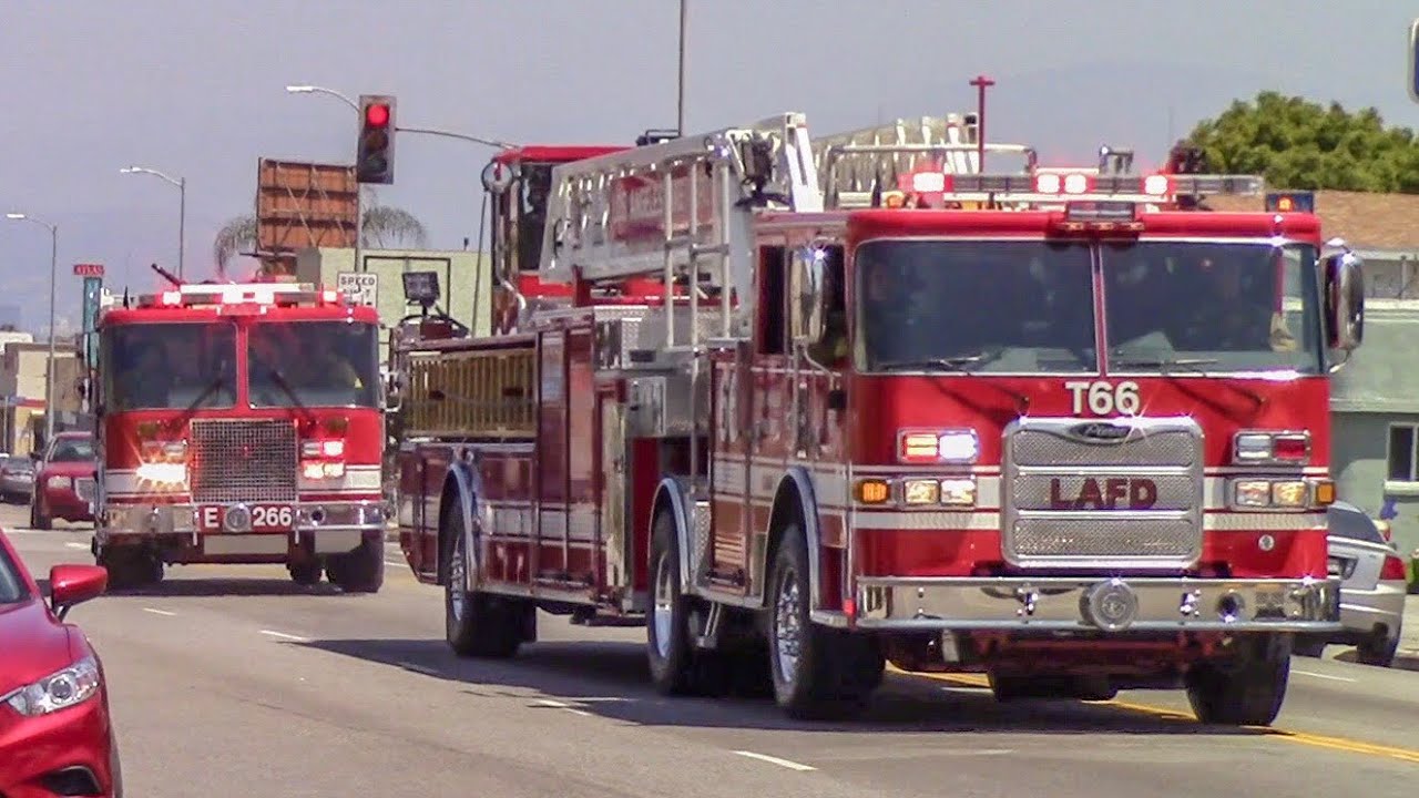 LAFD Task Force 66 & Engine 57
