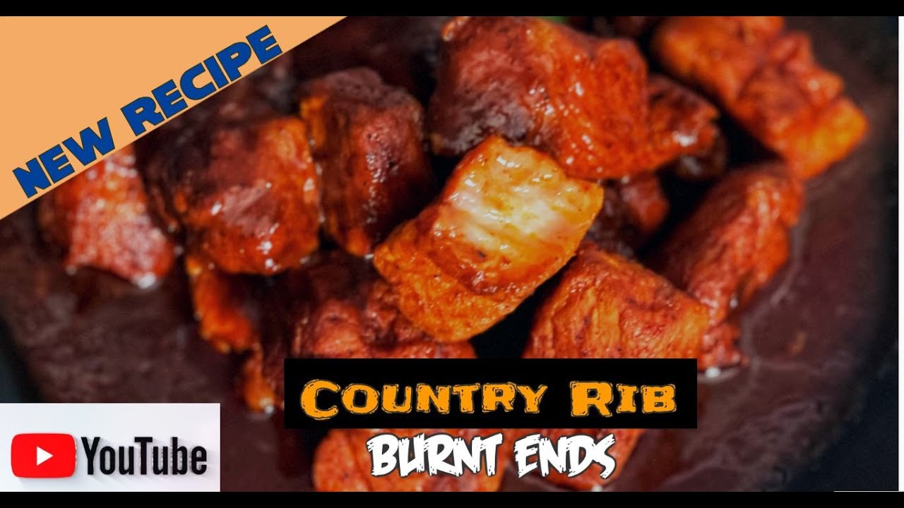 Country Pork Rib Burnt Ends on the Blaze Kamado Grill