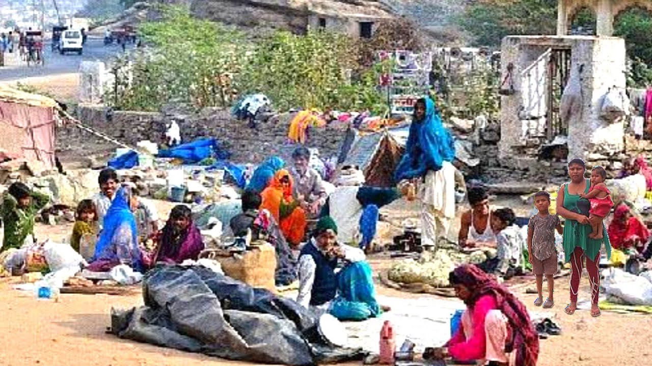 Travel To India Uttar Pradesh Market Rural Life ¶ The Way Of Living Of The Poor In UP India