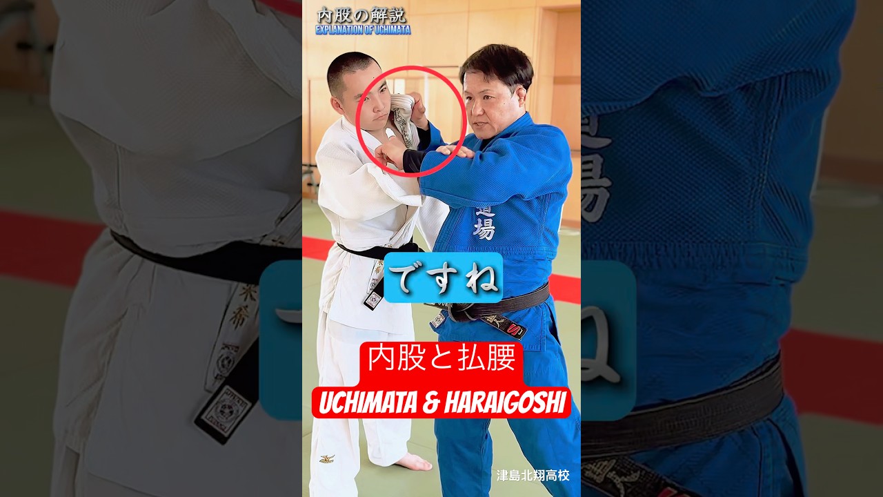 【✒️リクエストの内股と払腰の「打ち込みと違い」を解説🥷🏻】UCHIMATA&HARAIGOSHI✅
