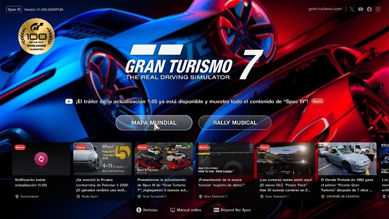 Salio la Spec 3 de Gran Turismo 7 nuevos circuitos y mas