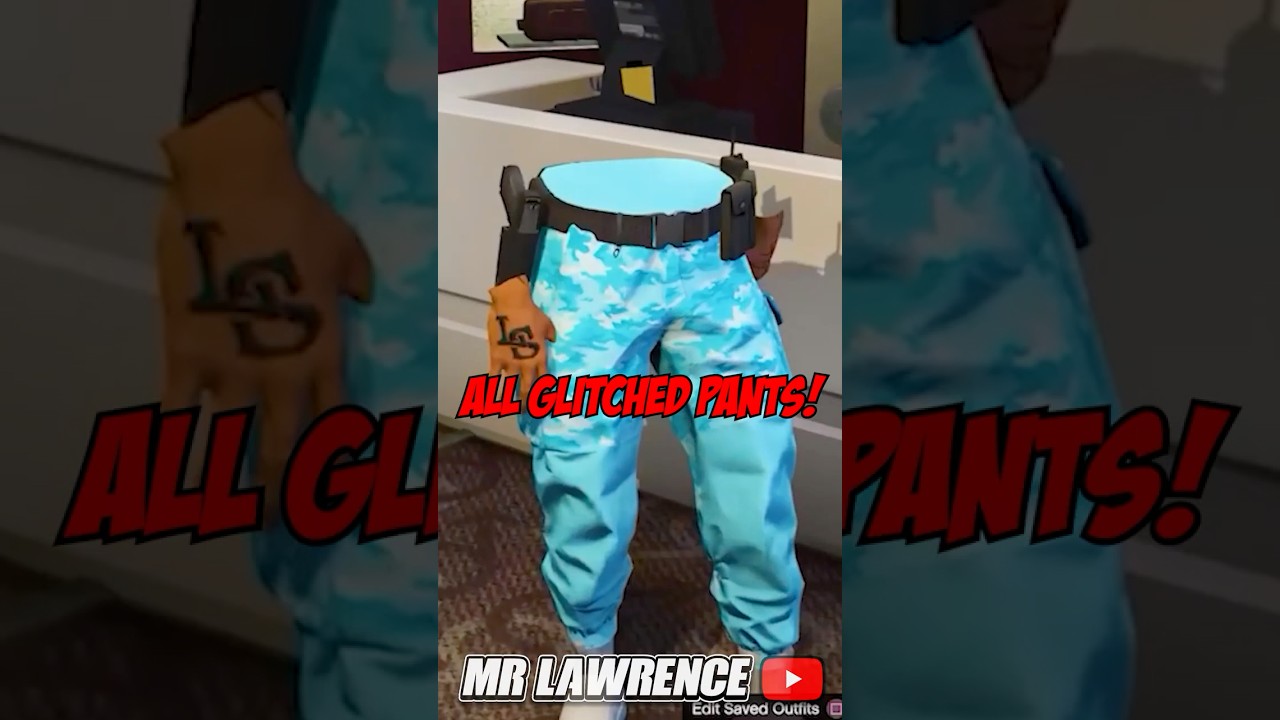 How To Get All Glitched Pants In GTA
