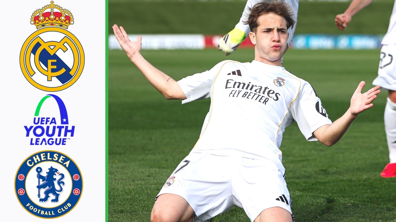 Real Madrid Sub-19 vs Chelsea Sub-19 | UEFA Youth League 2025