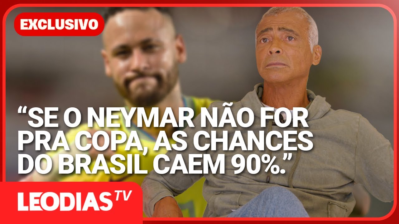 EXCLUSIVA: “SE O NEYMAR NÃO FOR PRA COPA, AS CHANCES DO BRASIL CAEM EM 90%”