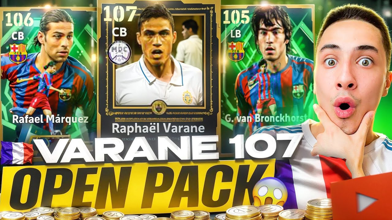 🇫🇷VARAN 107 OPEN PACK😱 N1 BULD UP🤷🏻❓EFOOTBALL 2026 MOBILE 