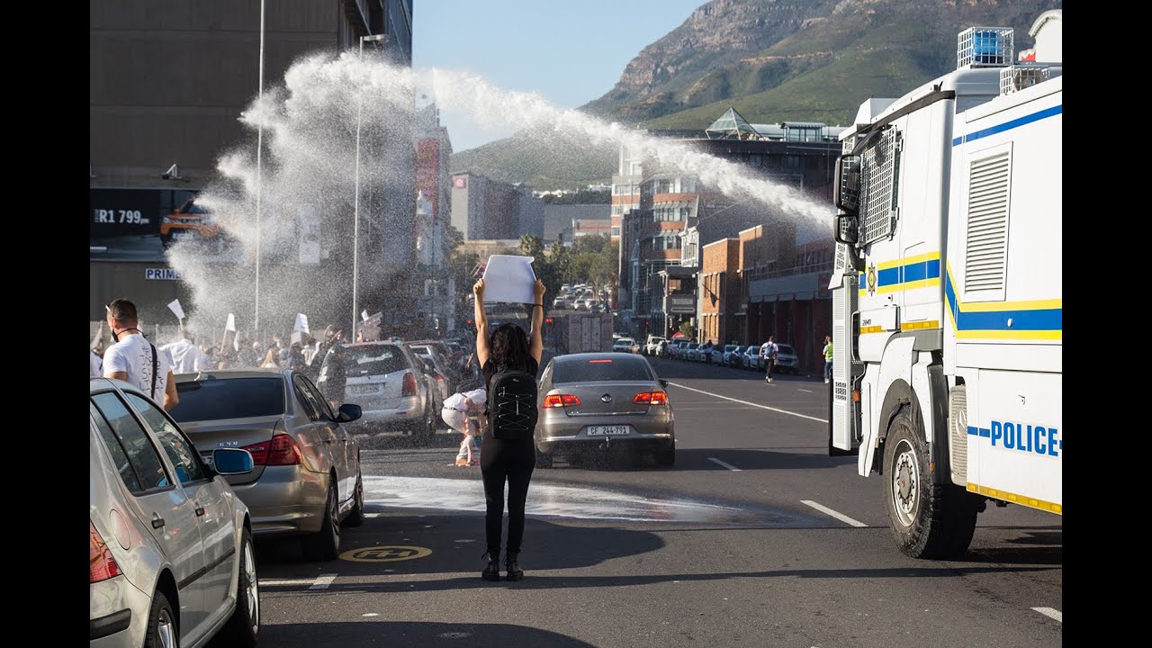 At least four arrested during #ServeUsPlease protest in Cape Town