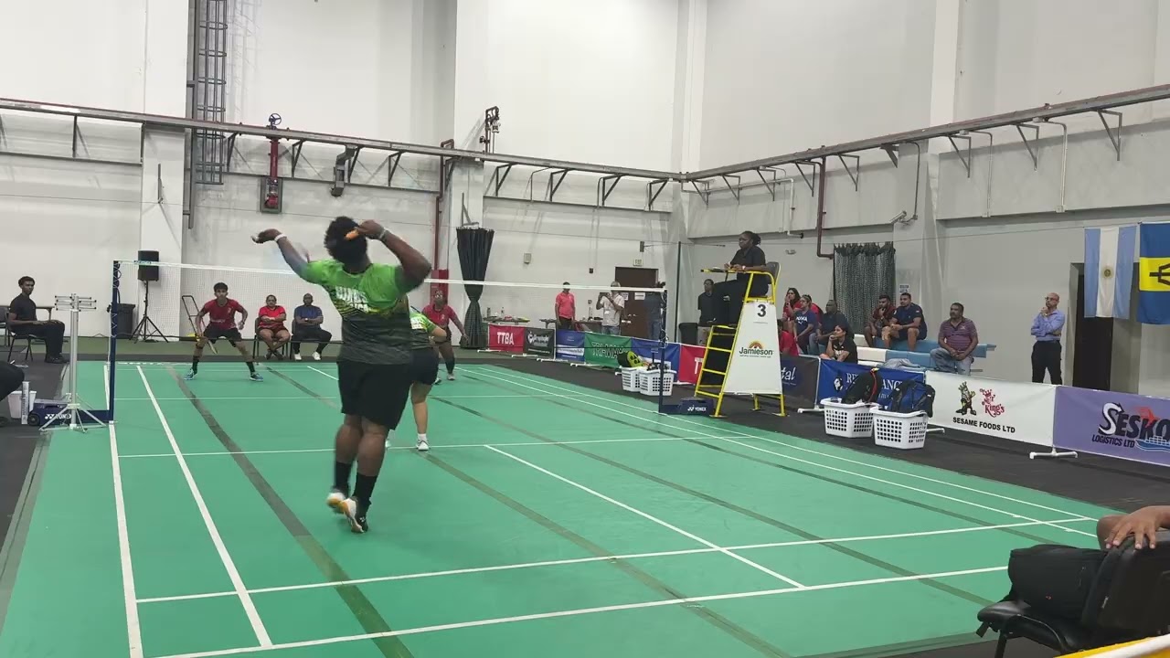 XD R32- Tijae Hinds+Breanna Bisnott (JAM) vs (TTO) Kaveer Ramoutar+Kara Ashley Robertson