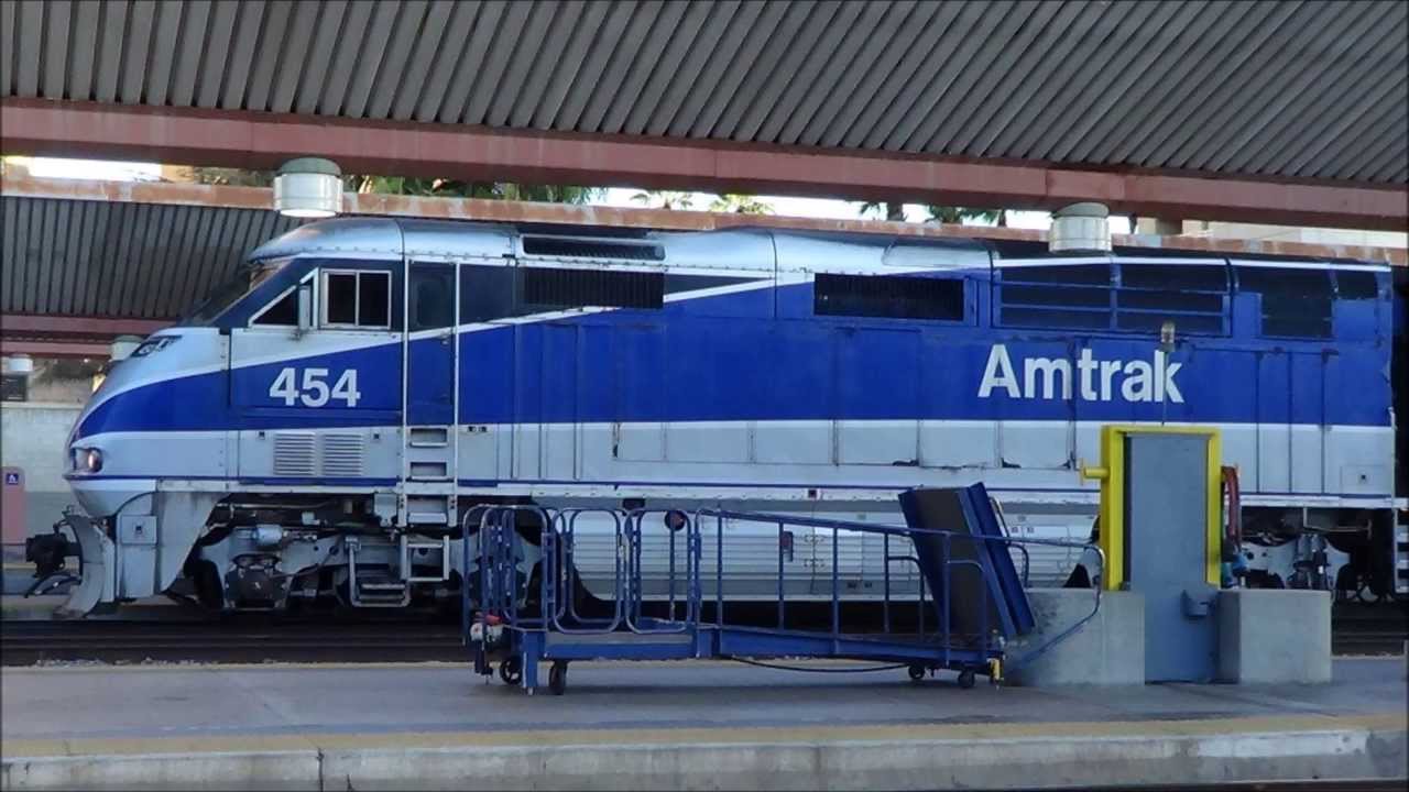 Railfanning Los Angeles Union Station, Featuring Amtrak Veterans Unit #42