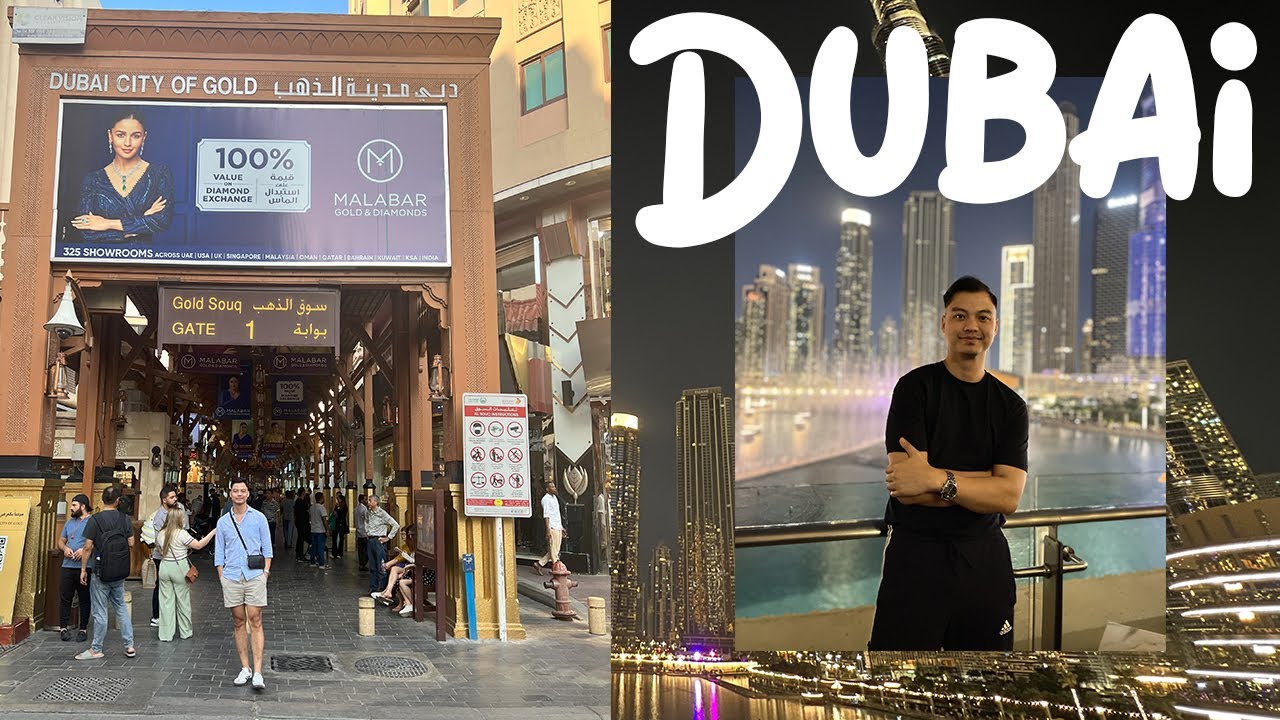 Dubai Vlog 🇦🇪 | Joe's Cafe, Burj Khalifa, Dubai Outlet Mall, Old Souq | Kenette Rabago