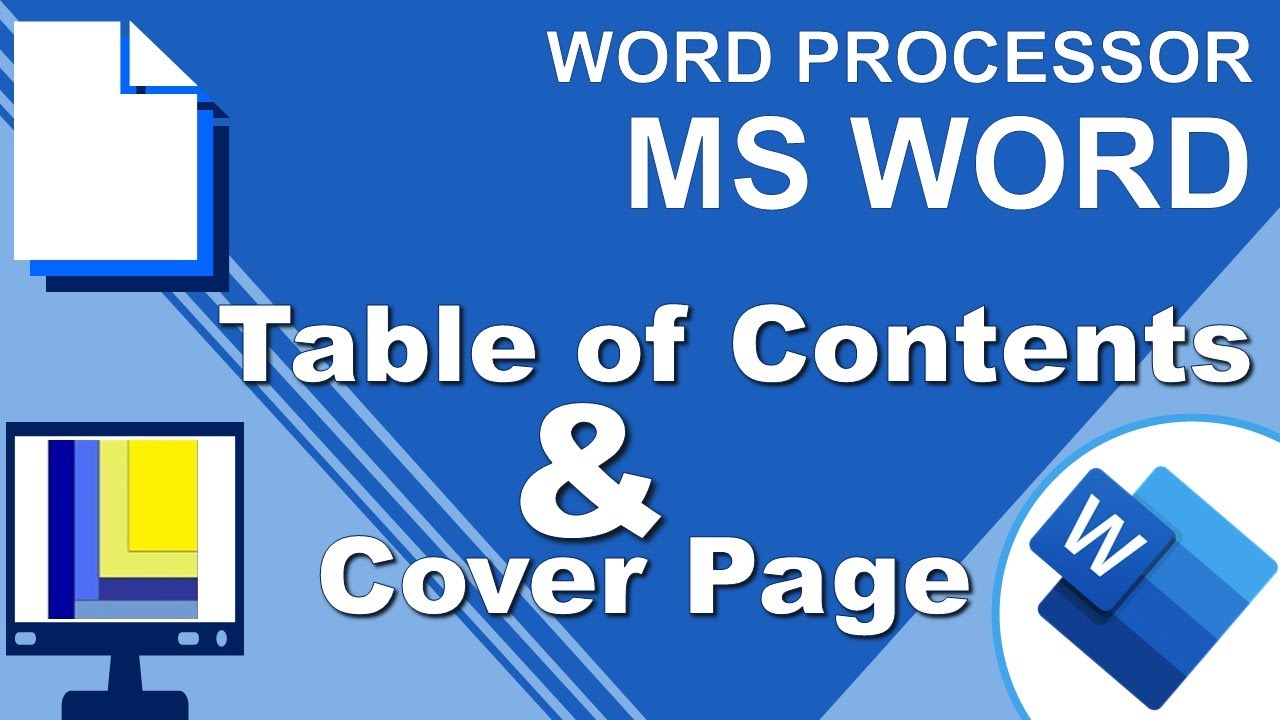 MS Word | Содержание и титульный лист