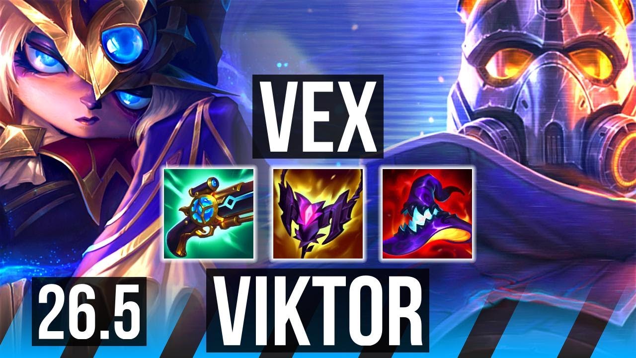 VEX vs VIKTOR (MID) | Dark Harvest | EUW Diamond | 26.5