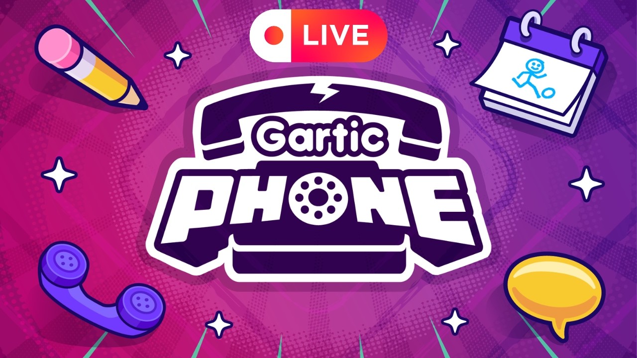 Gartic Phone with Channel Members & Mods!