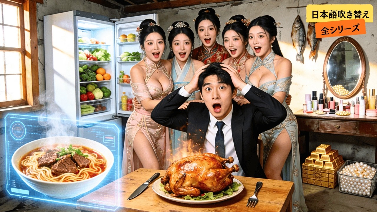神システムを起動！ 怠け者で食いしん坊の富豪の息子が、凶作の時代の守り神になるなんて！今、彼はただ善人でありたいと願っている。